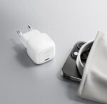 Belkin BoostCharge Chargeur Secteur 30W, Compact et Portable, USB-C Power Delivery, pour Tous modèles de l' Apple iPhone 17, Air, 16, 15, Samsung Galaxy, iPad, AirPods, Pixel, tablettes, etc. - Blanc