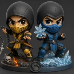 Figurine Chibi Kawaii Mignonne Scorpion et Subzero