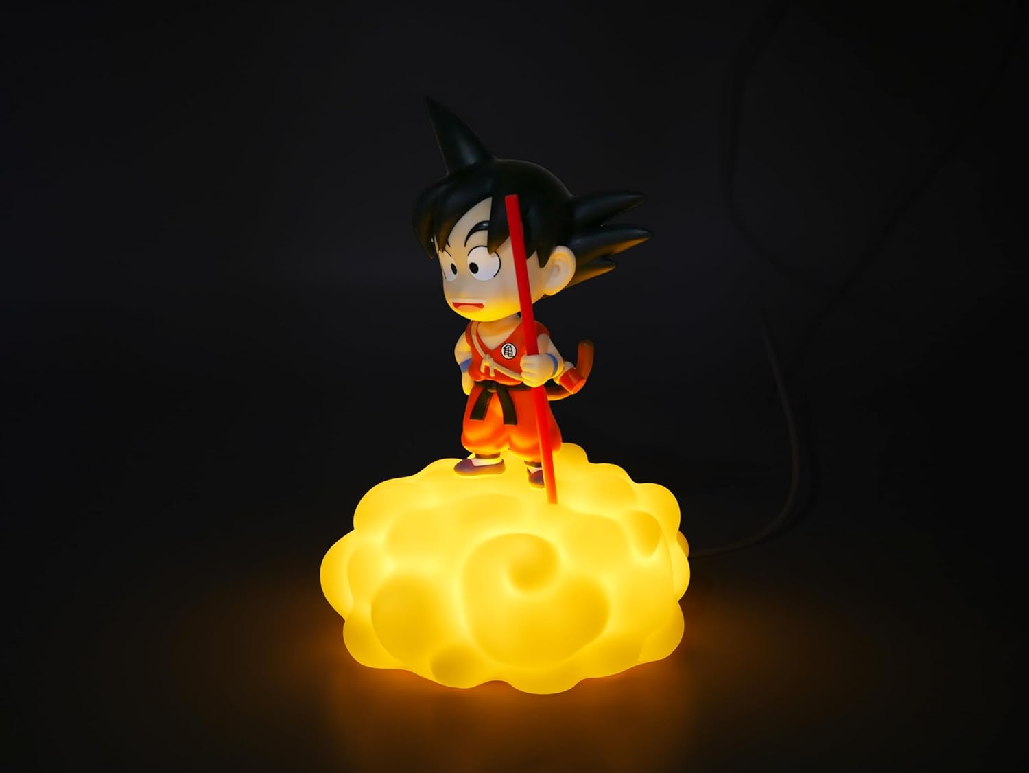 61Bb4rtORuL._AC_SL1500_ Teknofun - Dragon Ball Figurine - Goku sur le nuage Figure Light-Up - Illumination - 811397 – Image 1
