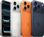 Apple iPhone 17 Pro 256 Go : Écran 6,3 pouces avec ProMotion jusqu’à 120 Hz, Puce A19 Pro, Autonomie prodigieuse, Système caméra Pro Fusion avec caméra avant Center Stage ; Orange cosmique