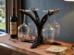 Support à Verres à Vin Arbre Organique