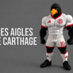 Figurine Les Aigles de Carthage - Mascotte de l'equipe Tunisienne de Football