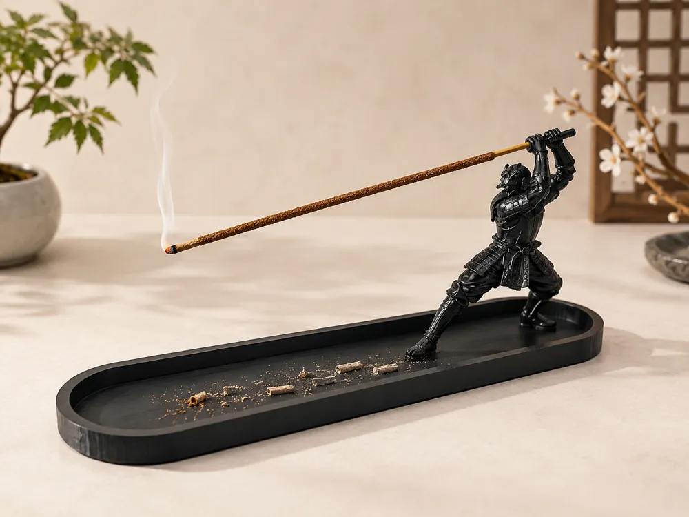 ce4a67575ed01f7e Support d'Encens Épée de Samouraï – Image 1