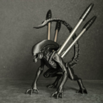 Figurine Alien porte-stylo