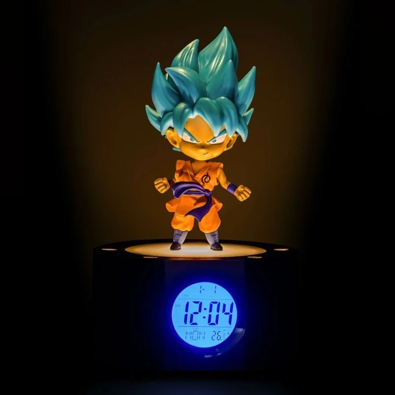 teknofun-15149-dragon-ball-z-radio-reveil-lumineux-goku TEKNOFUN Dragon Ball Super réveil Lumineux Goku 18 cm – Image 1