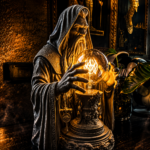 Gandalf le seigneur des anneaux – lampe Gardien de la Flamme Éternelle