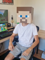 Minecraft Cosplay : Tête de Steve – Image 3