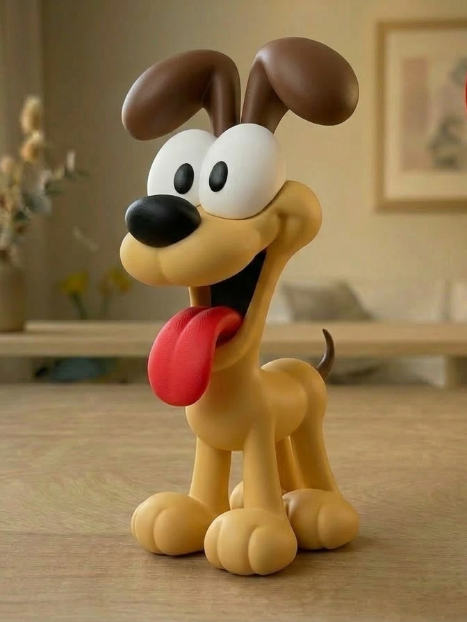 1781874977282 Odie – Figurine Garfield – Image 1