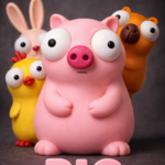 Série Goofy – Cochon Mignon & Loufoque