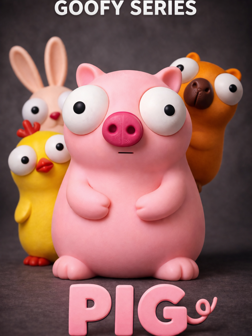 1782313983192 Série Goofy – Cochon Mignon & Loufoque – Image 1