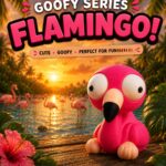 Série Goofy – Figurine Série loufoque – FLAMANT  Yeux Mobiles