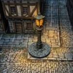 Miniature de lampadaire de rue
