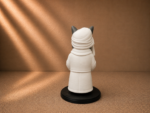 Figurine Chat de Café Impertinent – Décor Mignon et Décontracté – Image 2