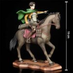 Levi Figurine Banpresto Survey Corps Levi Équitation Figurines Anime Collection Modèle Statue Bureau Fans Cadeaux Taille 19 cm – Image 3