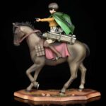 Levi Figurine Banpresto Survey Corps Levi Équitation Figurines Anime Collection Modèle Statue Bureau Fans Cadeaux Taille 19 cm – Image 4