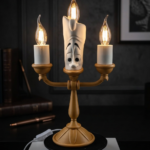 Lampe lumière la belle et la bête