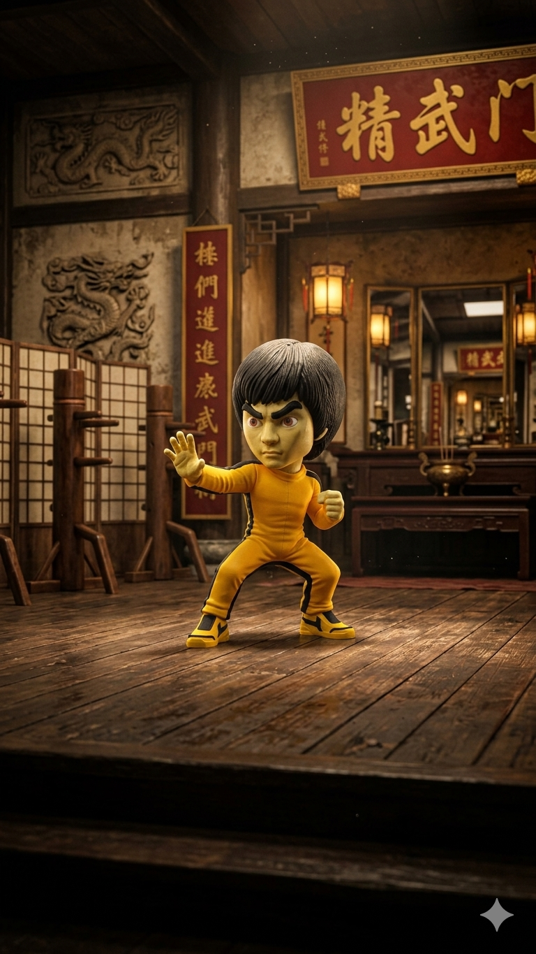 Gemini_Generated_Image_eczejieczejiecze Figurine Bruce Lee 30cm – Image 1