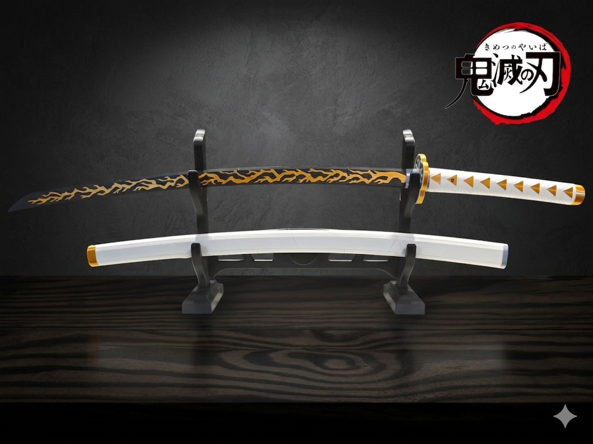 Gemini_Generated_Image_l25a5al25a5al25a Sabre japonais Demon Slayer Zenitsu – Image 1