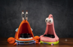 Bols de nouriture pour animaux de compagnie Bob l'éponge et Patrick – Image 2