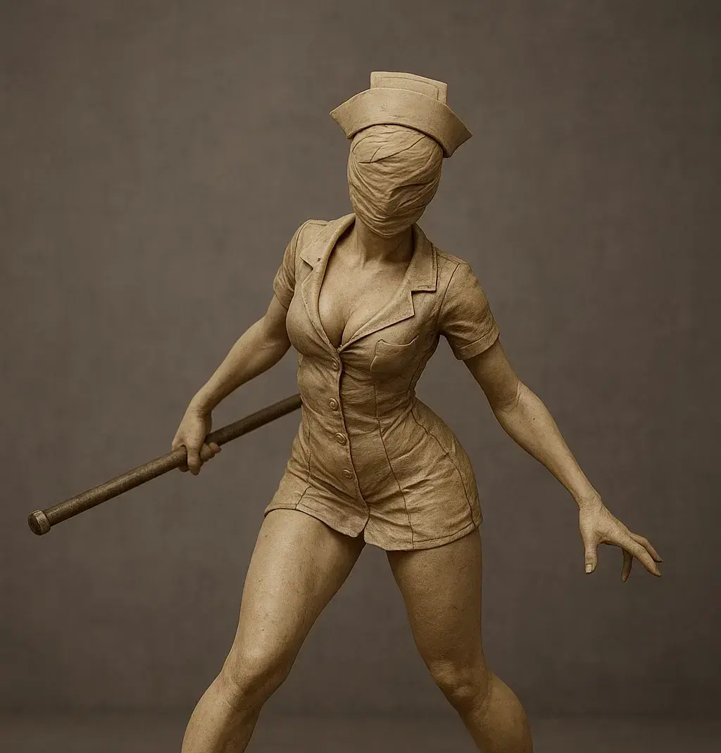 assets_task_01jxyahgzdf01992v3ae41cp3z_1750143201_img_1 Figurine infirmière - Silent Hill – Image 1