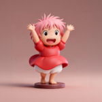 Figurine Ponyo - Sur la falaise - Film d'animation de Hayao Miyazaki - 20cm