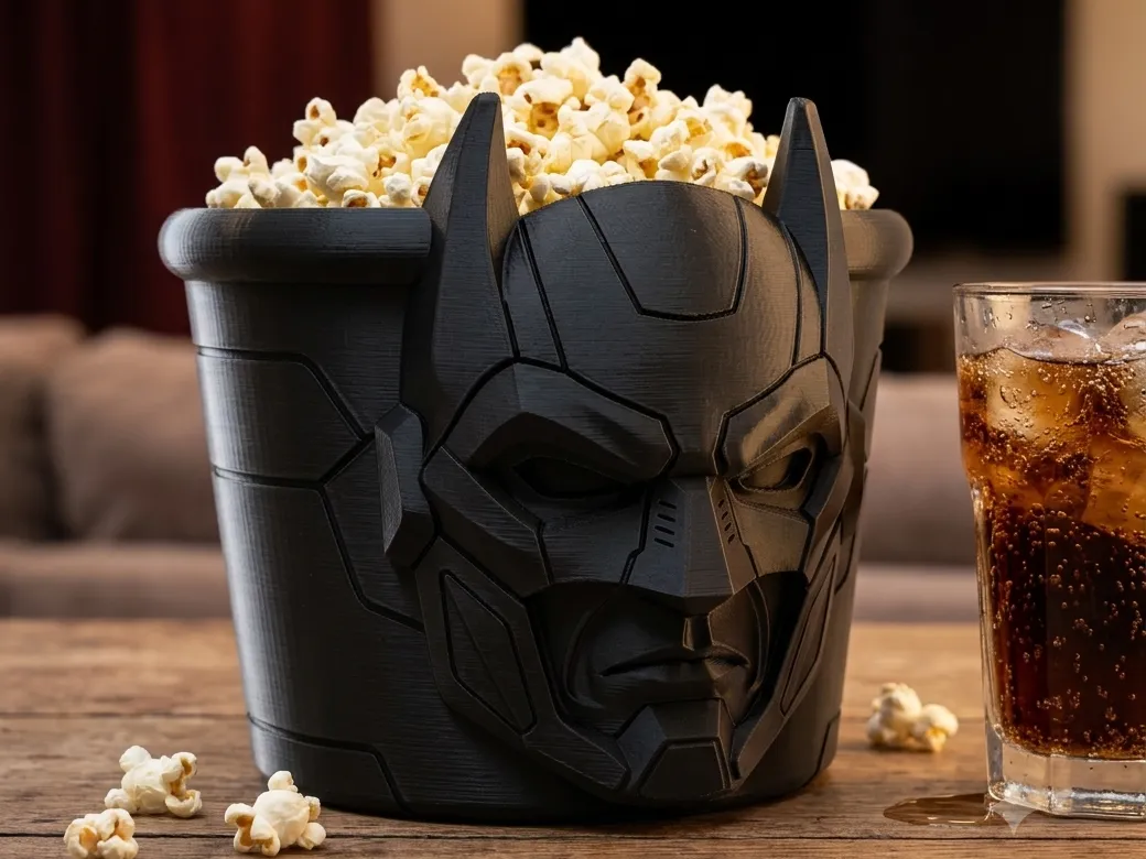 31c0e3ec2ed69485 Batman - Seau à Popcorn – Image 1
