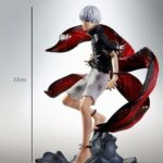 Zhongkaihua Figure Tokyo Ghoul Statue Anime Model 22CM PVC Figurine Kaneki Ken Ornament Tokyo Ghoul Collection of Figurines Desk Decorations – Image 2