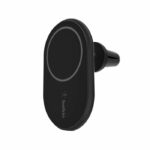 Belkin BoostCharge Chargeur de voiture Magnétique sans fil, Support Telephone Voiture Magnetique, Compatible MagSafe, pour l’iPhone 17, 16, 15, 14, 13 Pro, Max, Plus, mini (câble et chargeur inclus) – Image 3