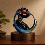 Samouraï Ronin Abstrait Samouraï Abstrait Statue figurine d'Art Zen Ka