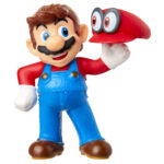 Mario Super Mario Odyssey Figure w/ Removable Cappy Hat, 40cm Statue PVC – Image 3