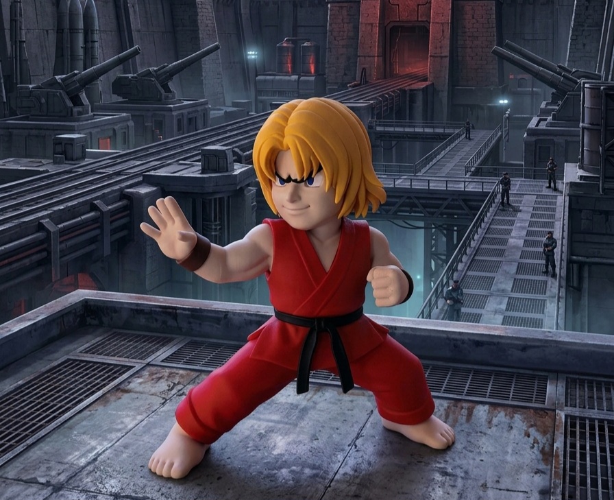 Gemini_Generated_Image_g6c0eg6c0eg6c0eg Figurine ken street fighter – Image 1